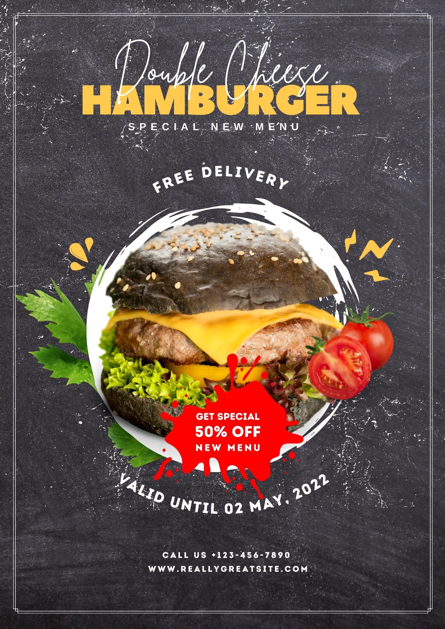 I will make modern restaurant flyer and food flyer design