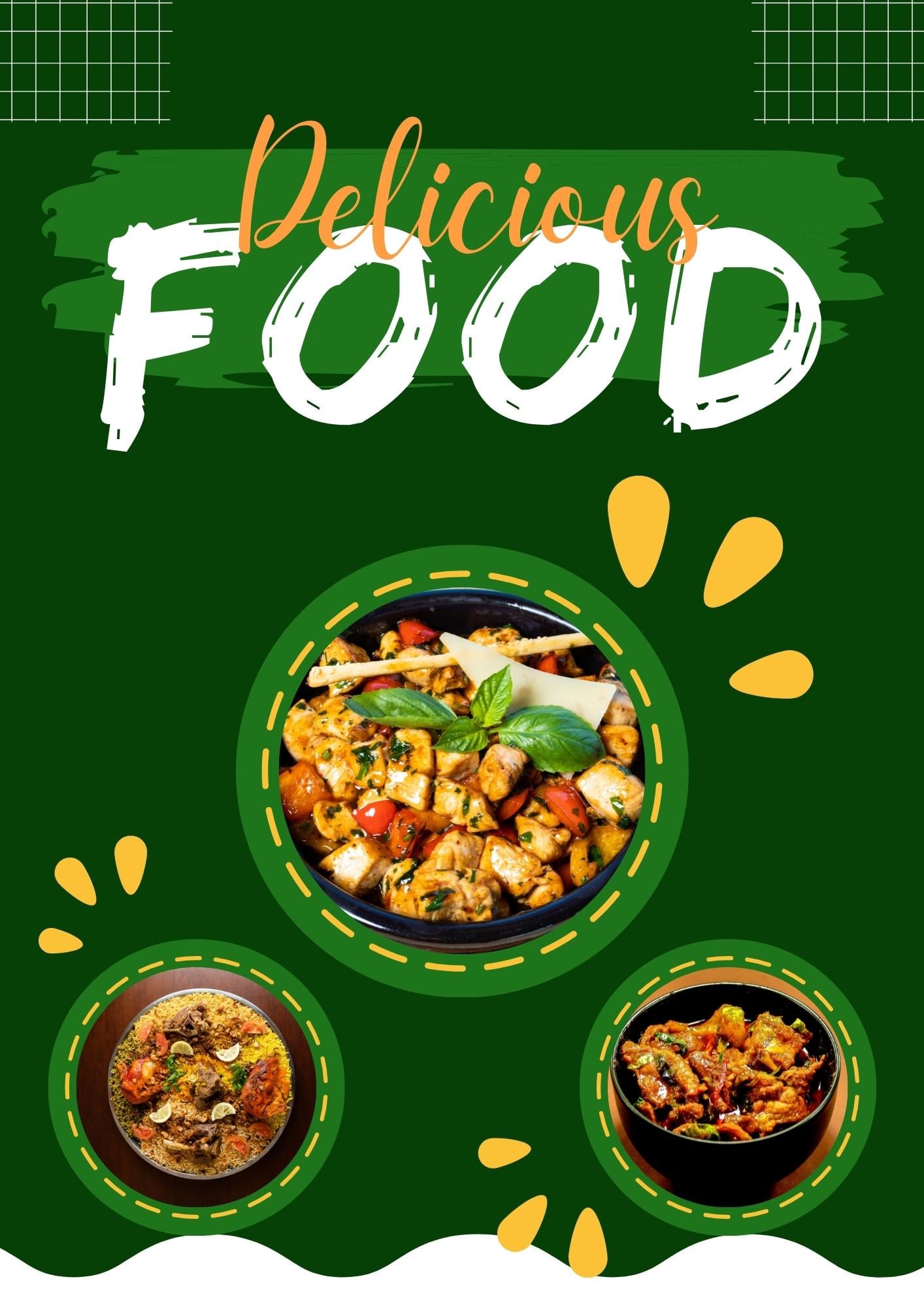 I will make modern restaurant flyer and food flyer design