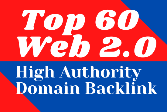 60 Web2.0 dofollow backlink High Authority unique content for ecommerce, casino or fashion