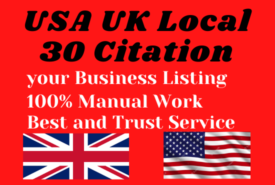 30 Local Citation, local listing, business listing to top local directory website for local seo