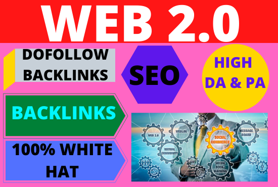 I will provide web 2.0 backlinks manually
