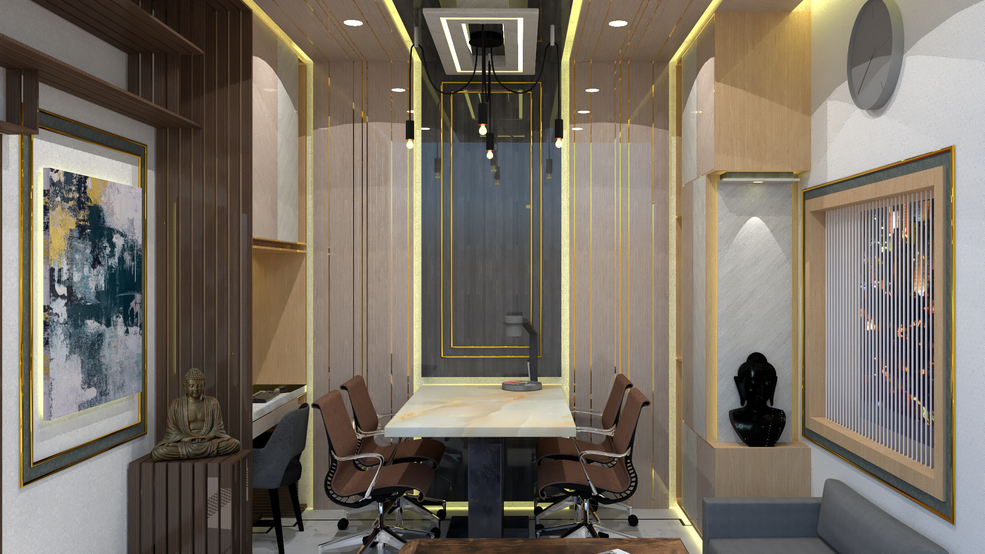 Luxurious & Homely design is possible according to your Budget