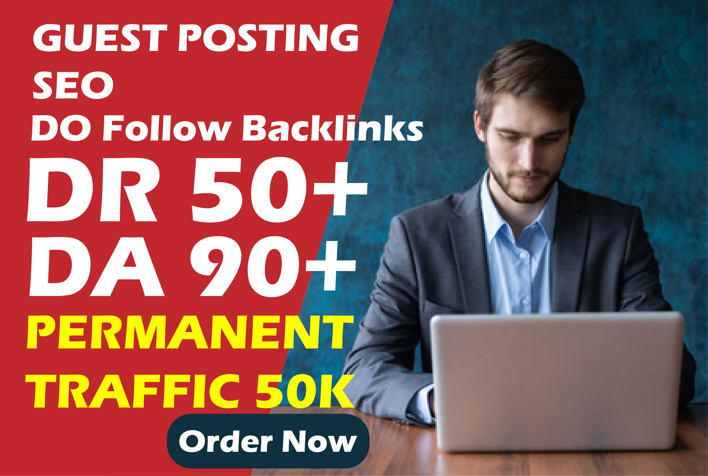 You will get High Quality High DA Guest Posting With Dofollow Backlinks (DA-90+ DR-50+)