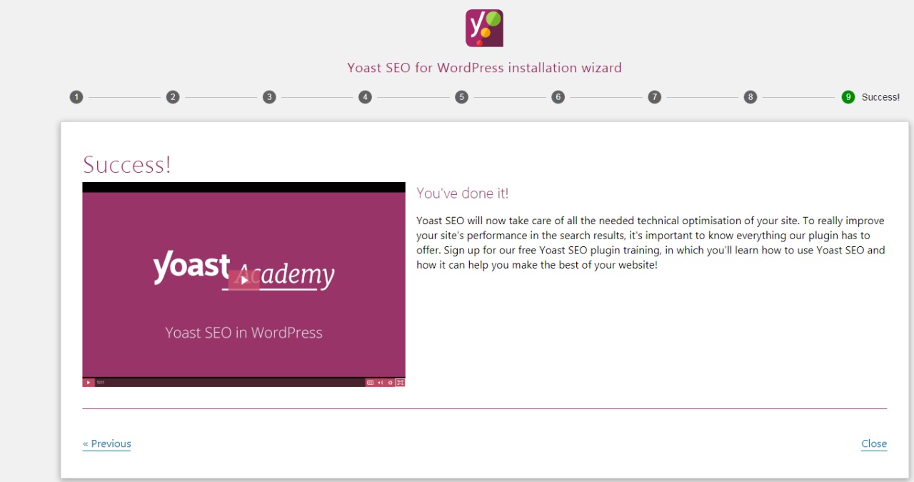 I will do on page SEO and setup yoast plugins and on page optimization in your wordpress website