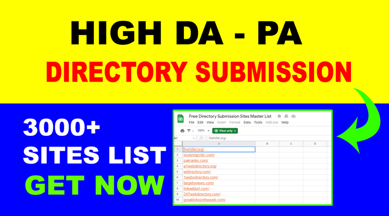 3,000+ Articel Directories For Submission