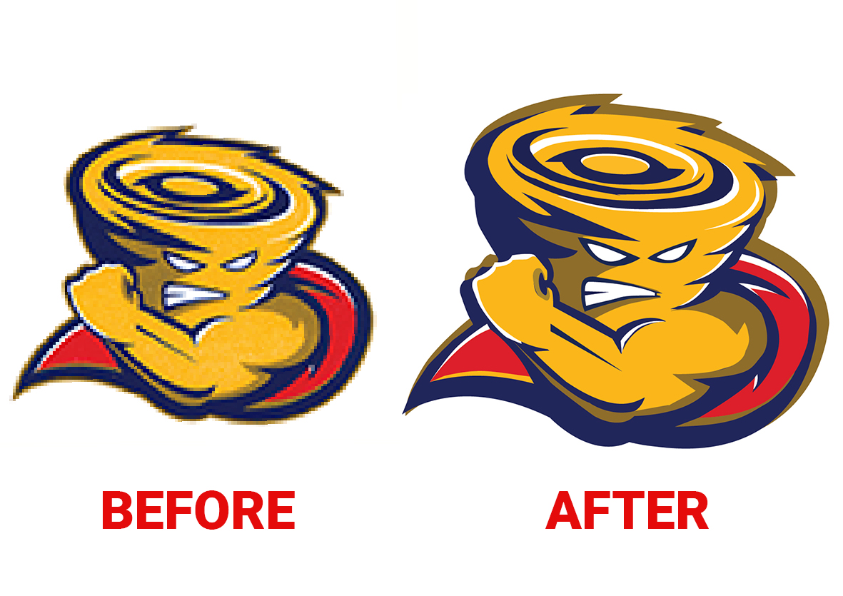 I will do vector trace any logo or image in 80 minutes.