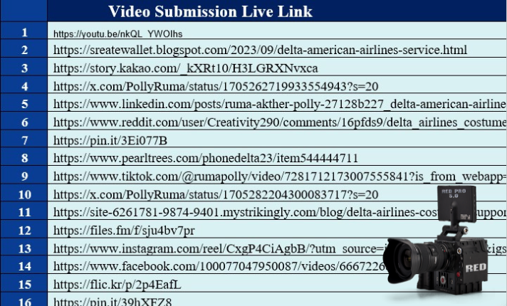 I will do Video submission on the top 80 High Quality Video sharing sites manually