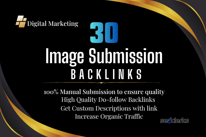I Will Build High-Quality Manual Image Submission Backlinks for SEO