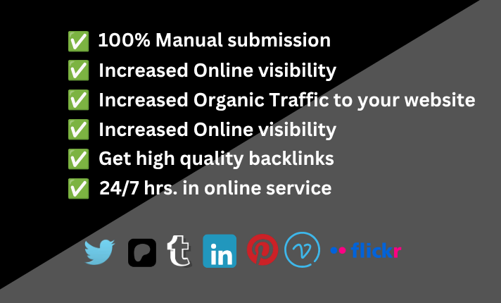 Get video submission backlinks from top 110 High Quality Video sharing sites