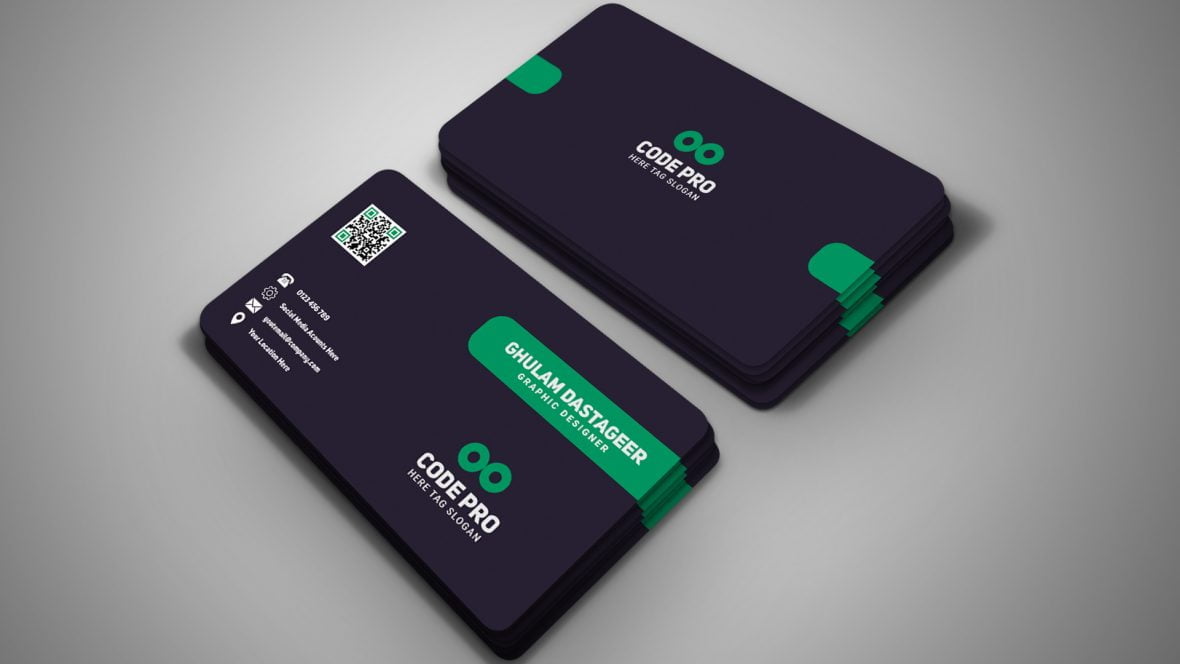 I design business card and brand identity