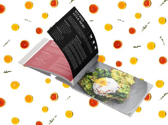 I will design gorgeous cookbooks, recipe, diet plan, food menu for kdp, ebook cover, logo