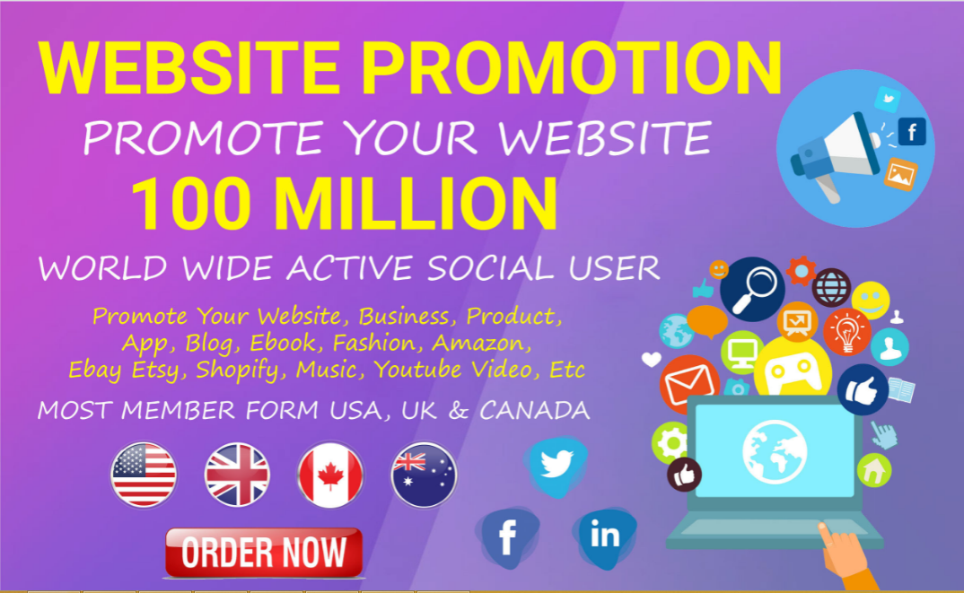 I will advertise website, crypto,organic nft promotion blog and cbd book marketing services