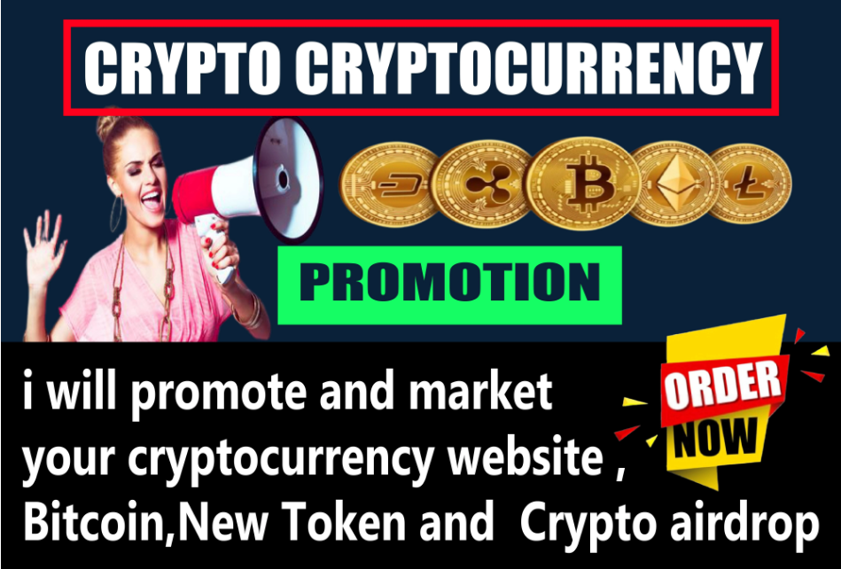 I will promote and advertise crypto, bitcoin, ico token and any coin among crypto users