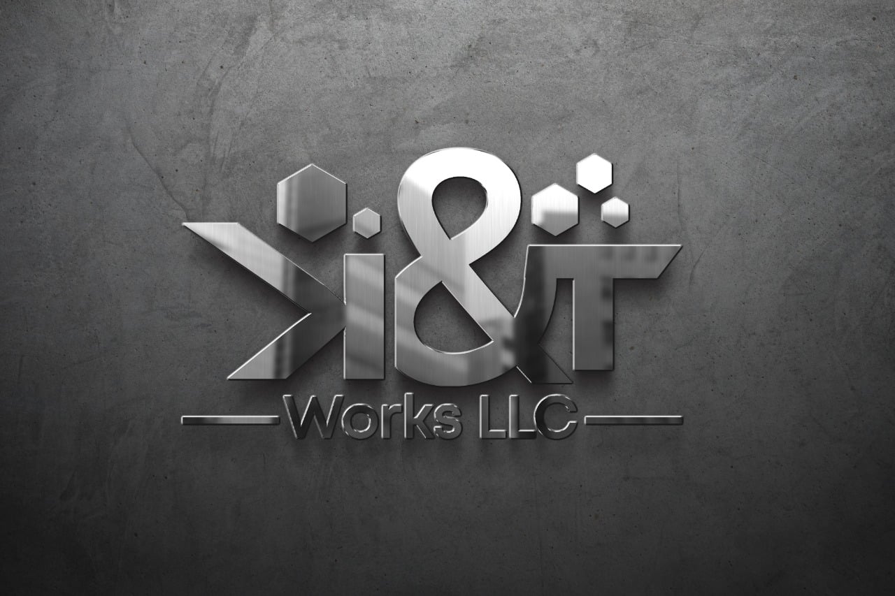 I will design modern minimalist initial business logo design