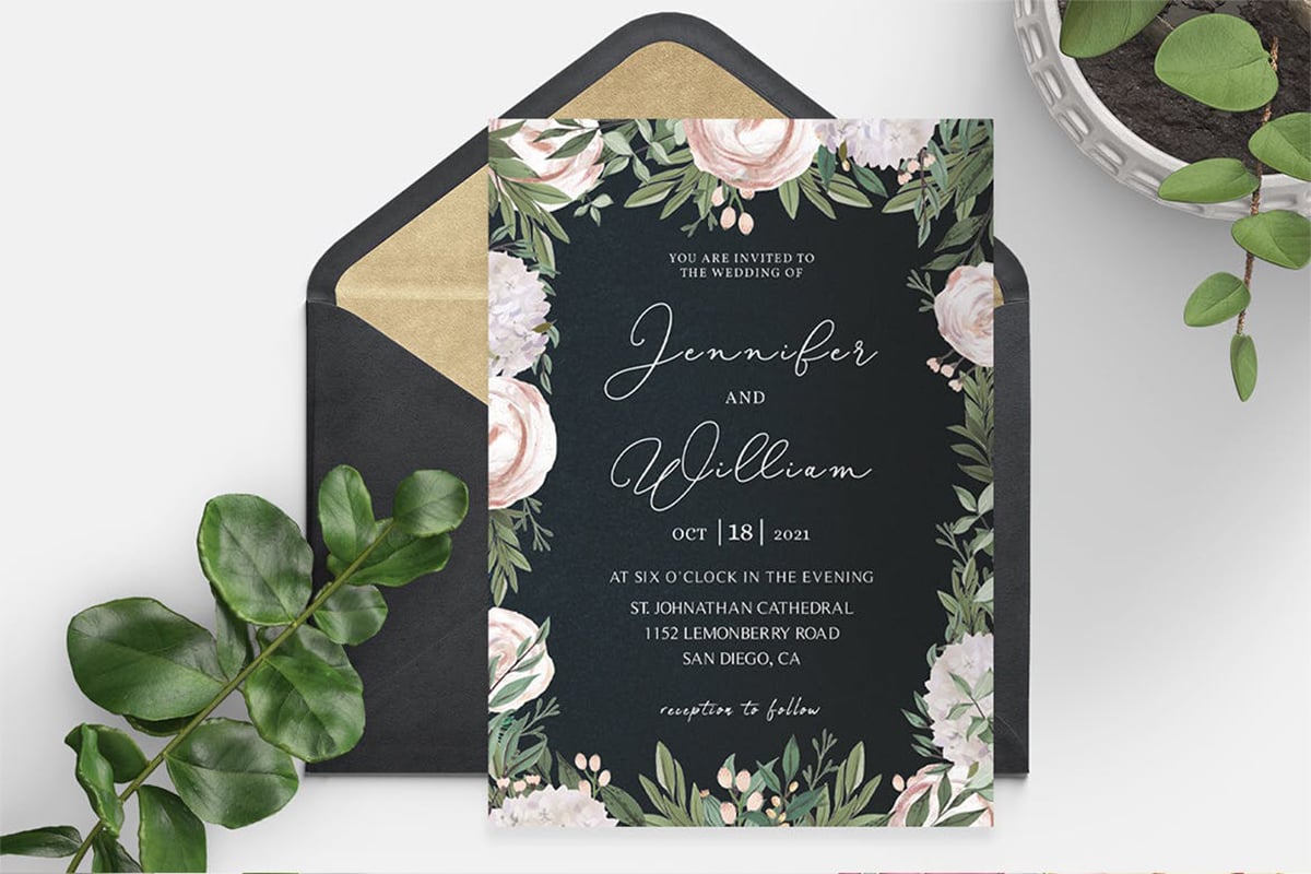Get Amazing Design Wedding Invitation Card
