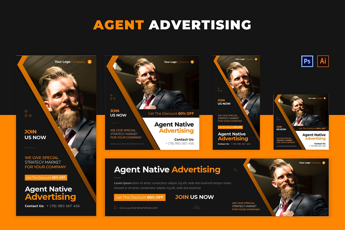 Design professional web banner ads, google banner ads