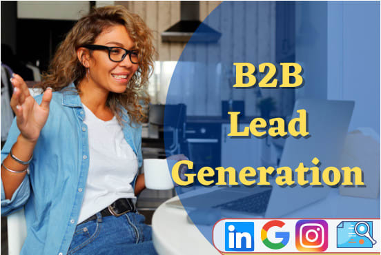 I will do 100 Lead generation service for your high targeted B2B LinkedIn Lead Generation
