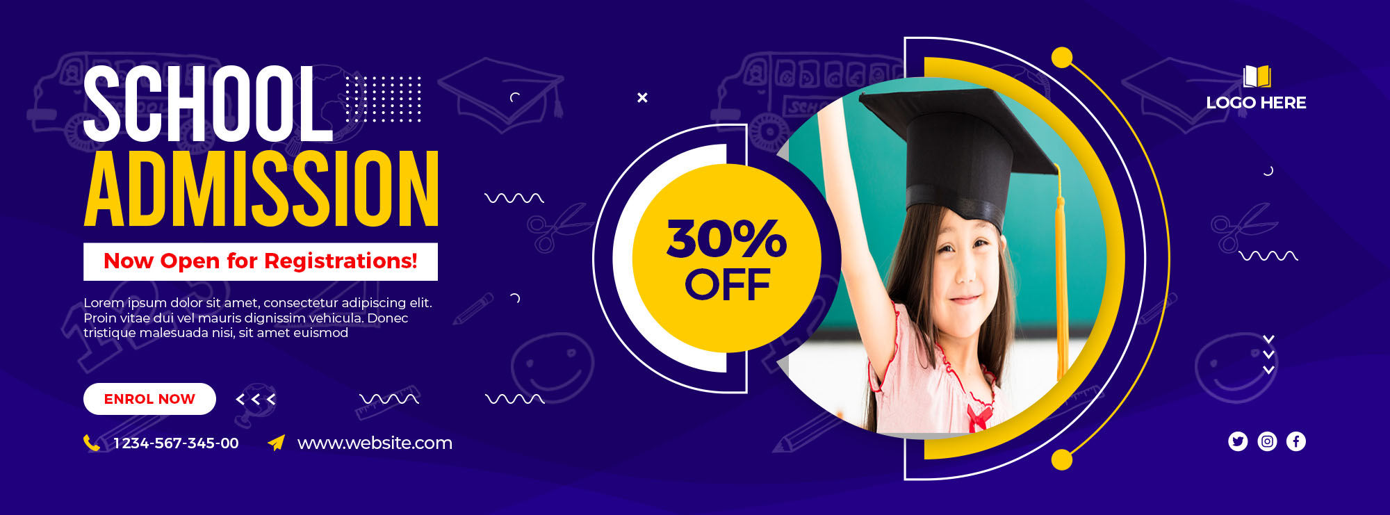 I will design social media post,cover,banner ads