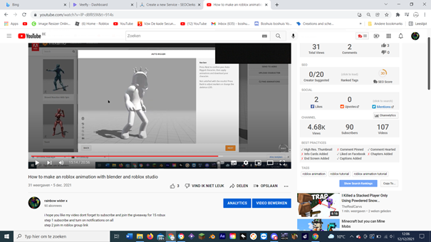 I will create animation tutorials for your YouTube