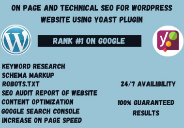 Rank Your website on Google First page with complete on page SEO 