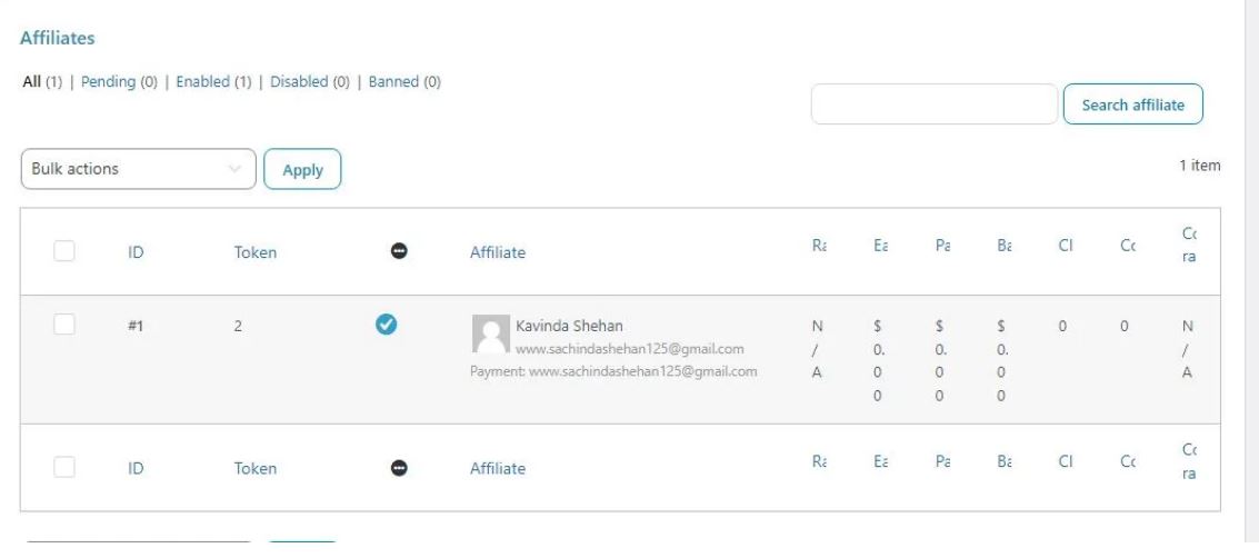 Add affiliate program to your word press website