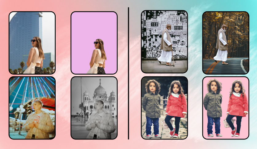 cut out images background quickly