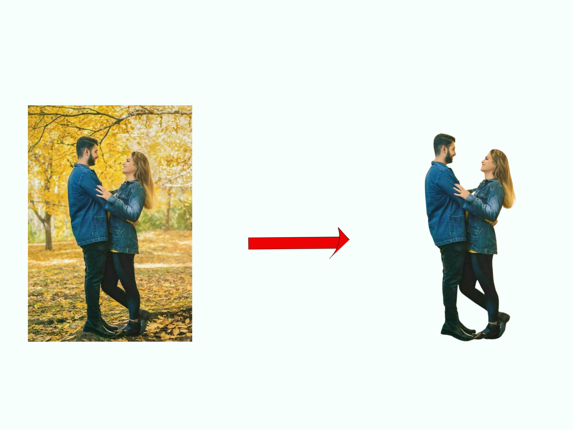 I will remove the backgrounds and modify them