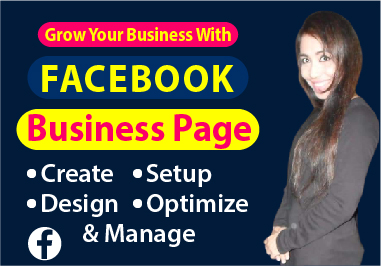 I will create, setup and SEO optimize an impressive Facebook business page 