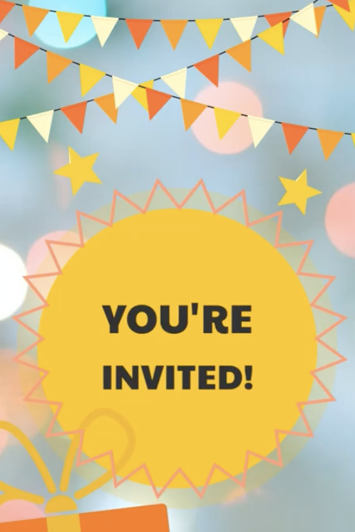 Invitation Video for any type of Party