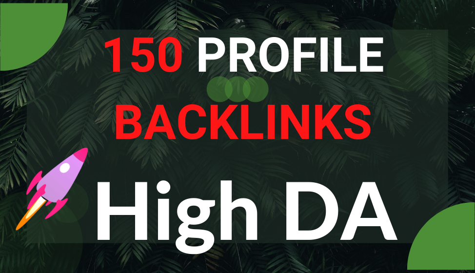 135 PR9 + 15 Edu/Gov DA 70-100 High Quality profile Backlinks