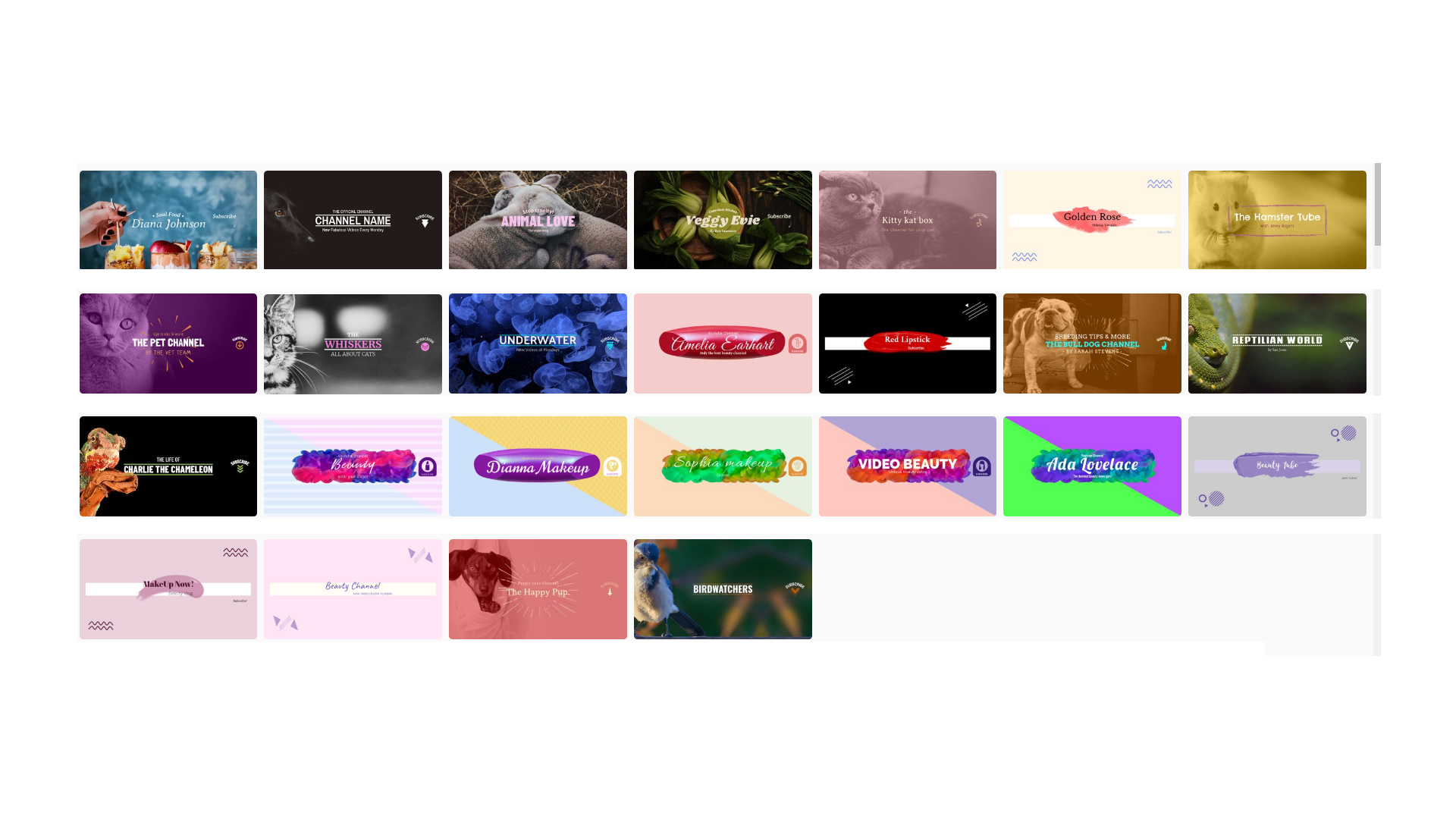 I Will Design for you seo friendly attractive YouTube Banners