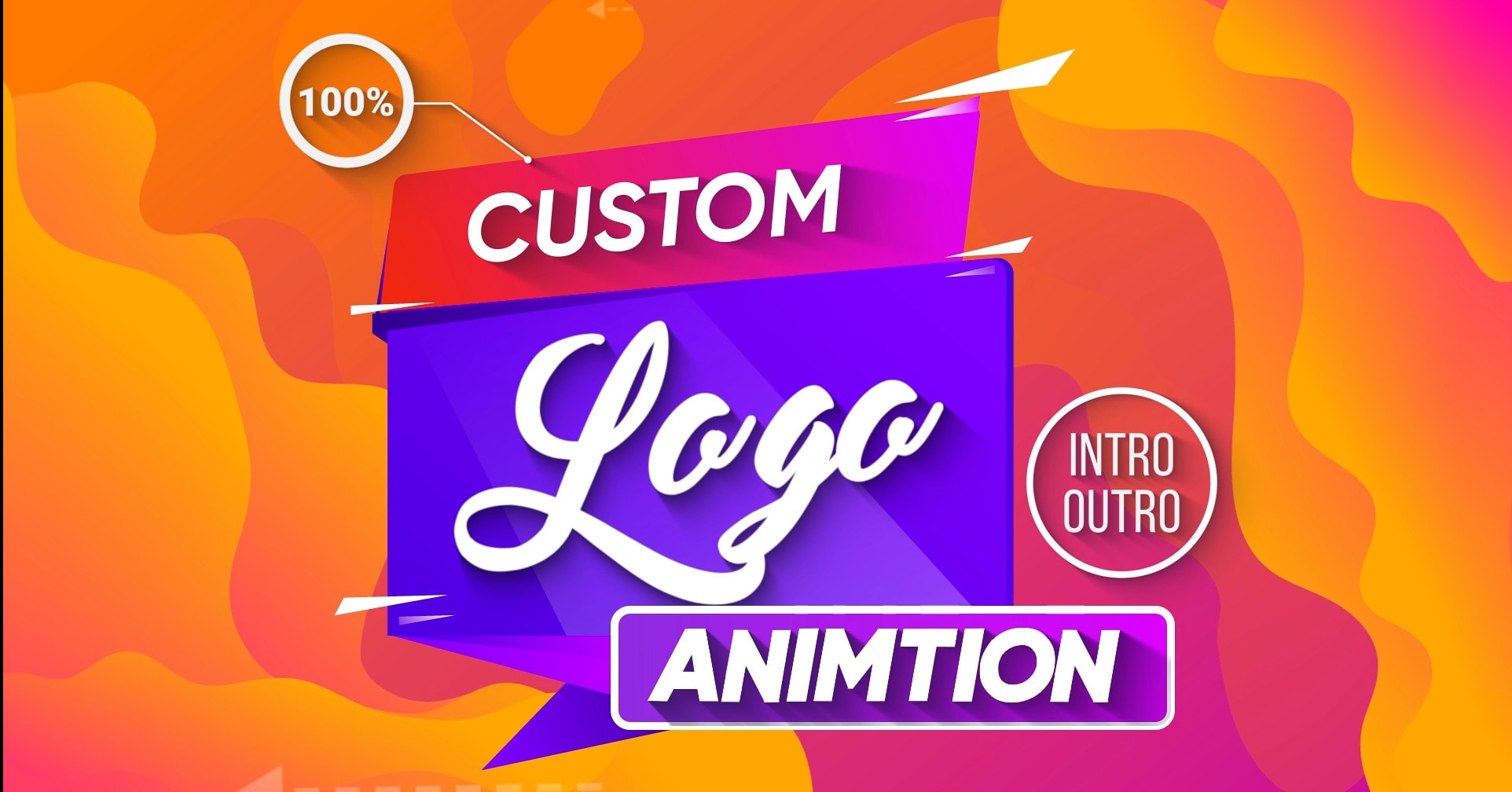 I will create a unique youtube intro and outro video for you