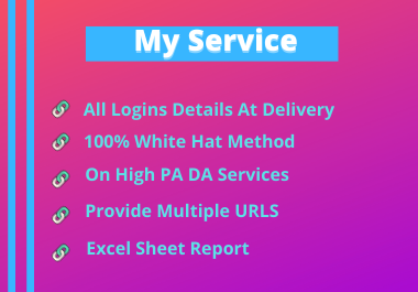 I Will Create 25 High Authority Web 2.0 SEO backlinks for Boost Google Ranks 