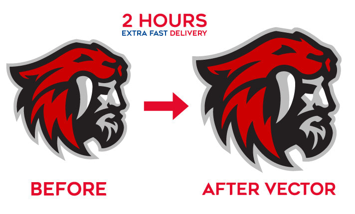 I will recreate logo or anything to vector tracing within 2 hours