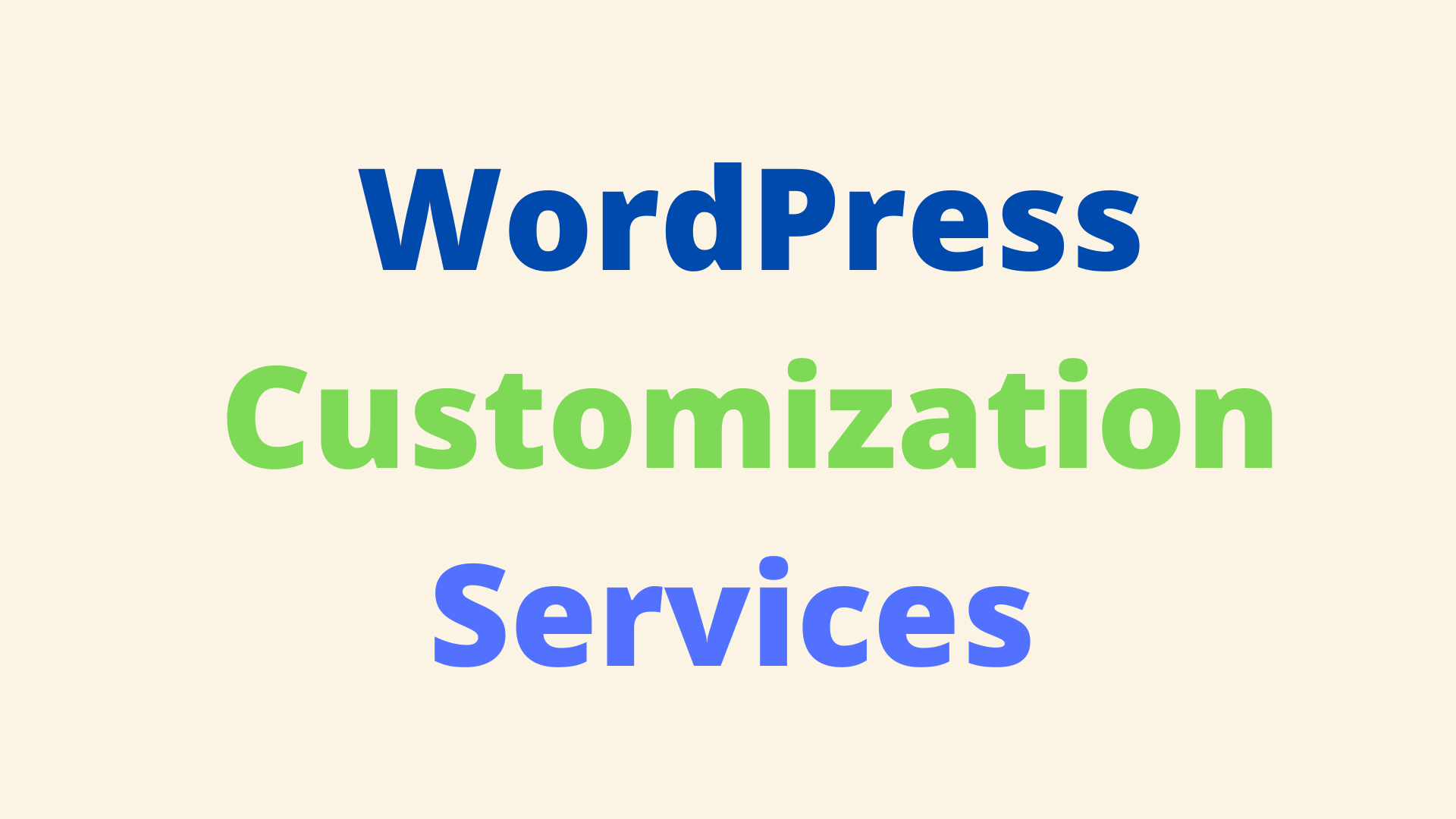  I will do WordPress customization fix issues on your website development 