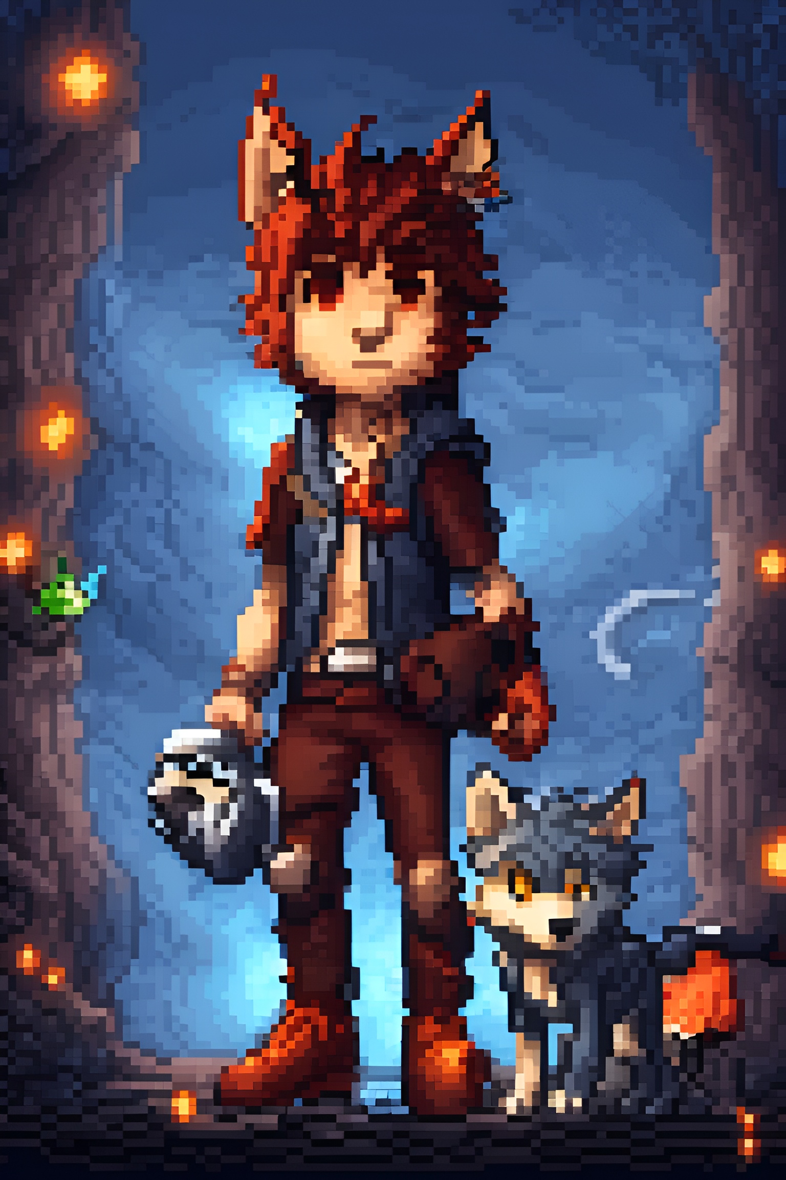 I will create a unique pixel art character that you can use anywhere