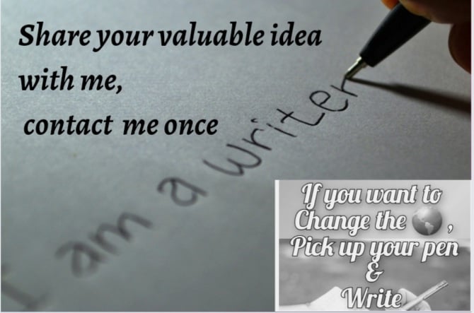 Lots of letters from me to your thoughts