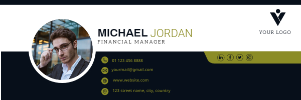 I will design unique And Beautiful Unclickable Email Signature In JPEG Format