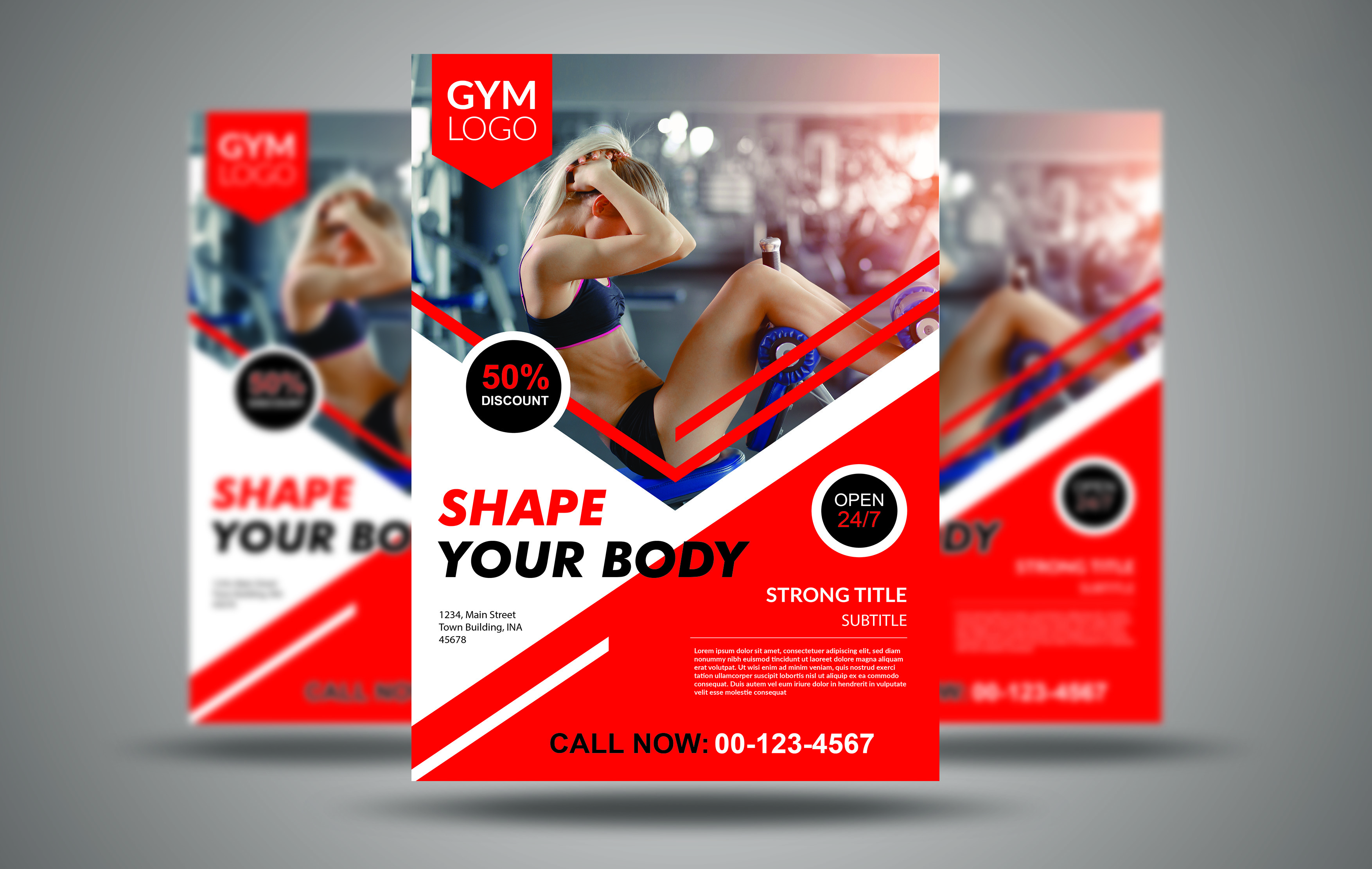 I will design excellent flyer within 24 hours