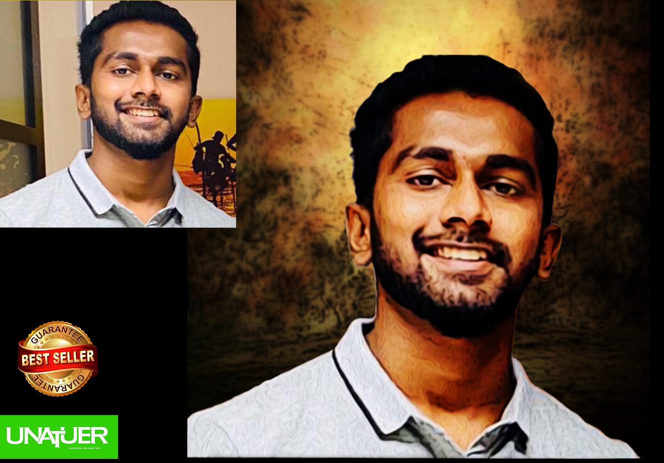 I will design your Digital Oil Painting