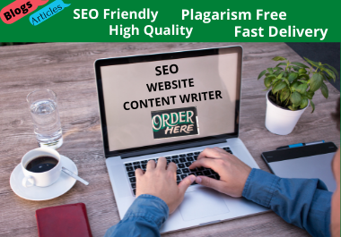 I will be your SEO website content writer, blog, service page writer