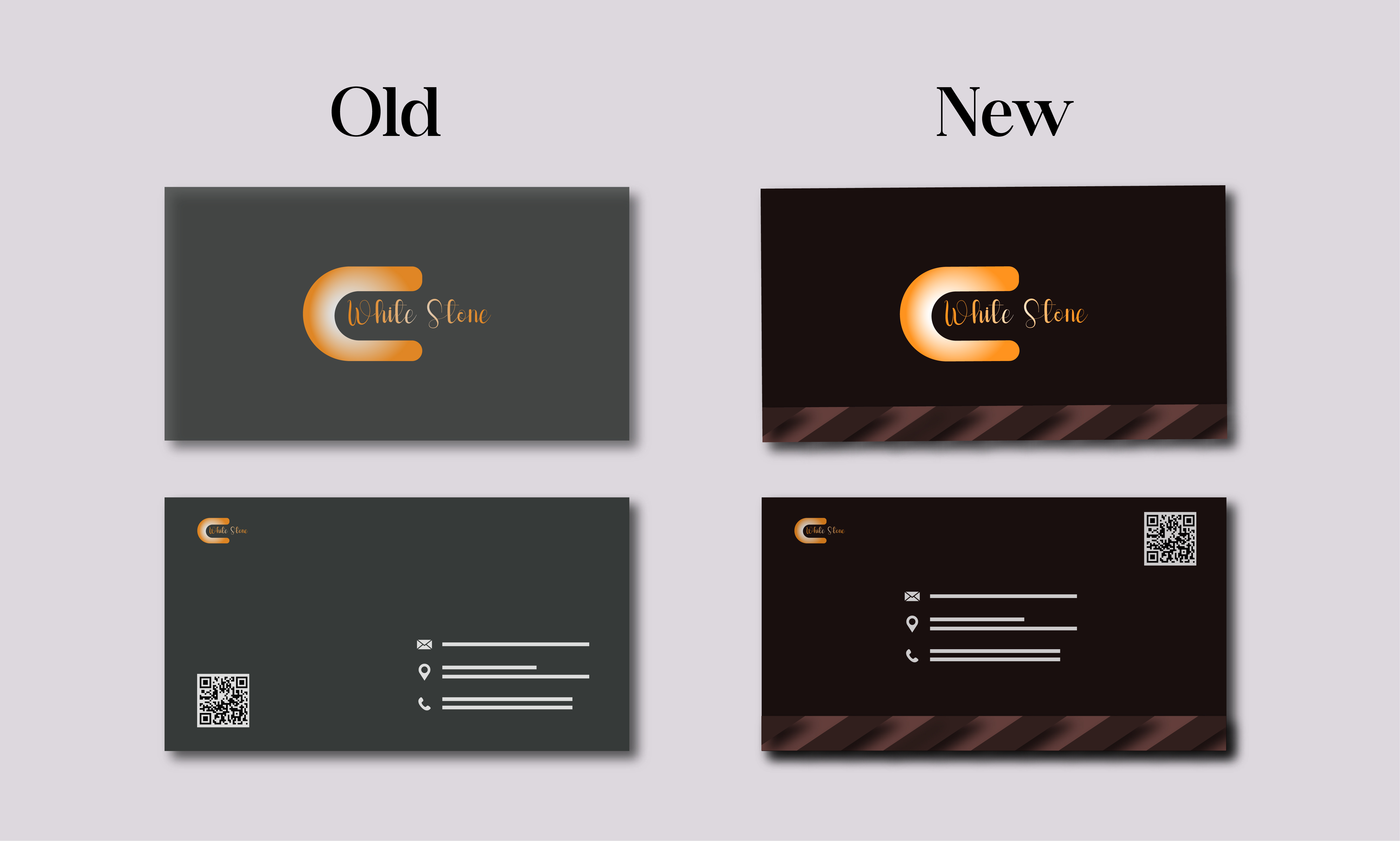 I will do recreate, create within the elegant realtor business card