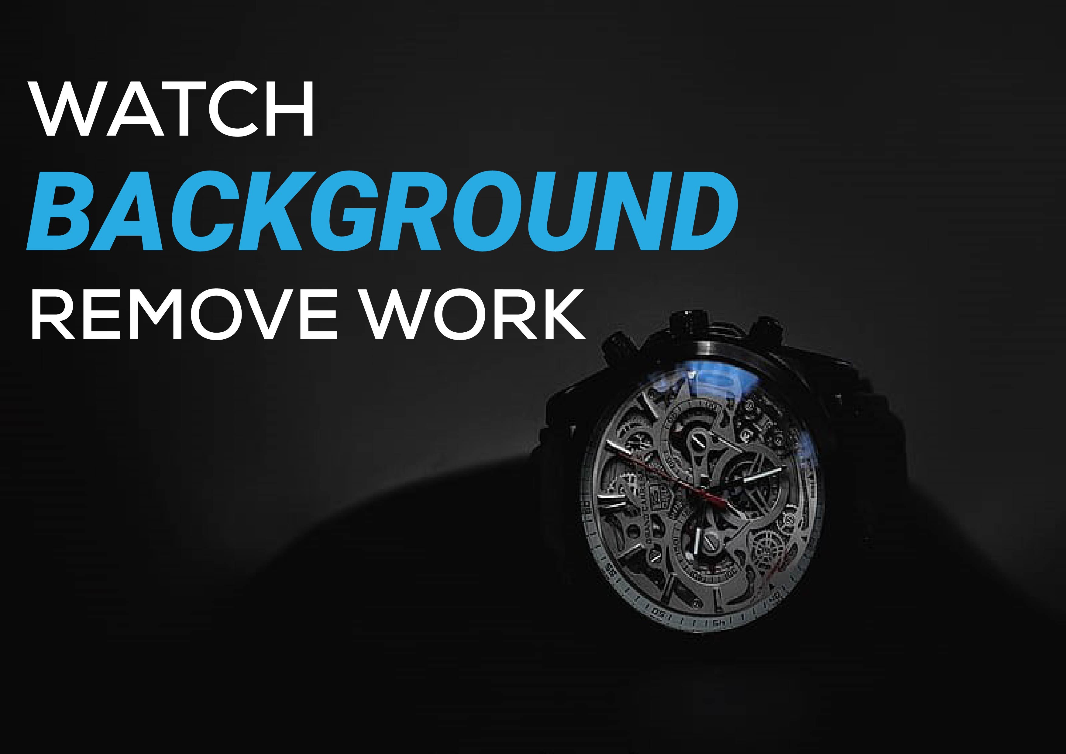 Expert in accessories background remove work