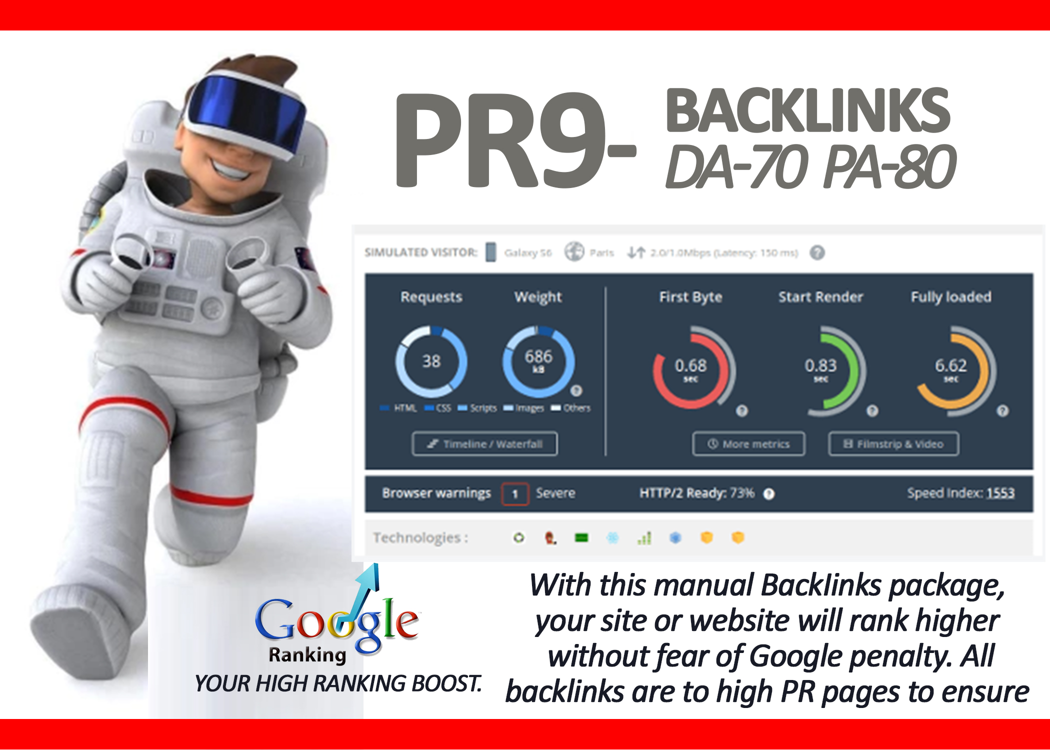 300 PR9 DA 80+ Profile Backlinks Increase your Google Ranking 