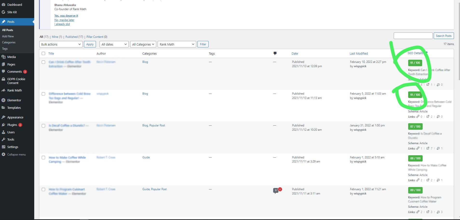I will do On Page SEO and Technical optimization of wordpress