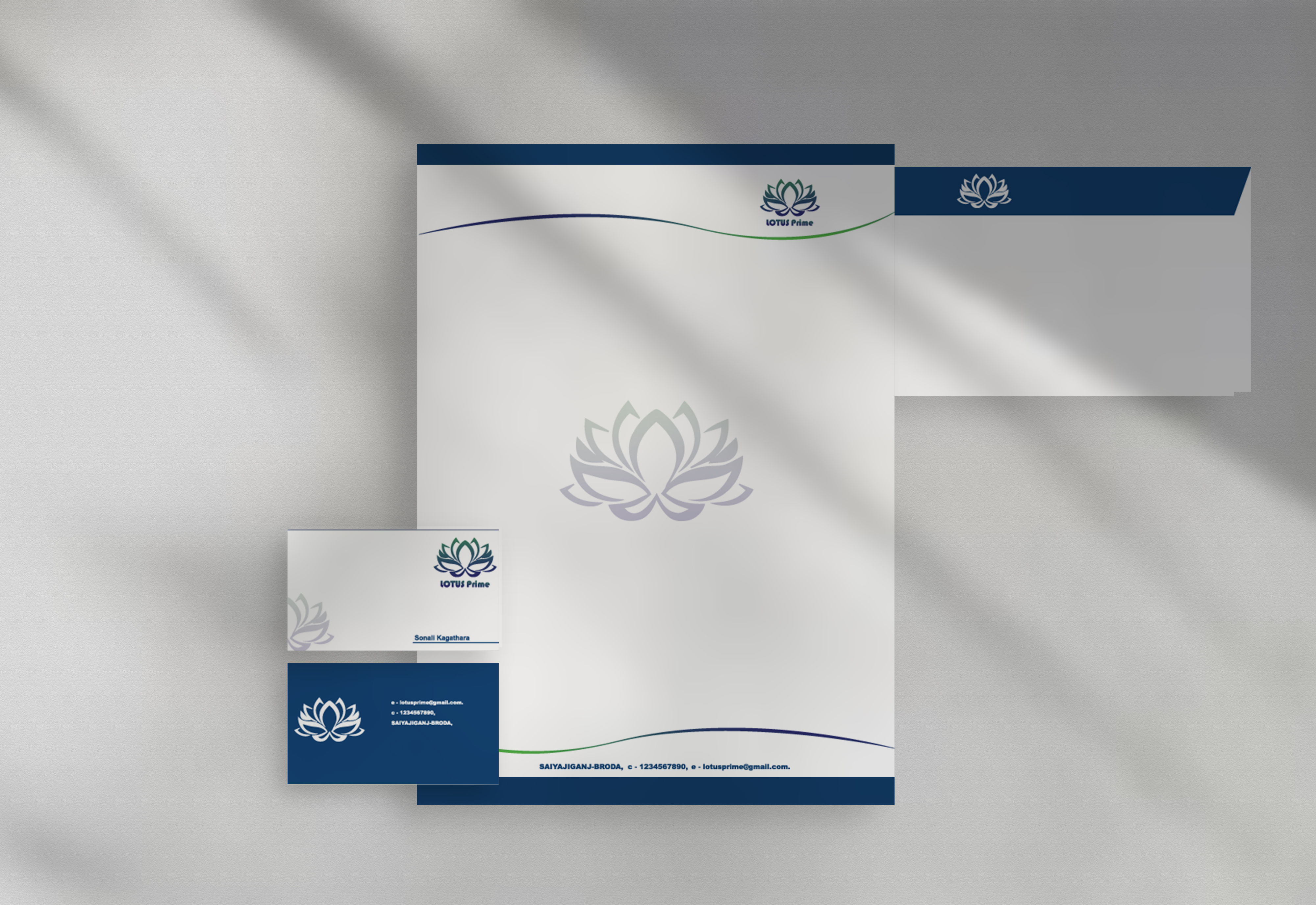 I Will Design creative business card or Stationary items for your startup or business at very low co