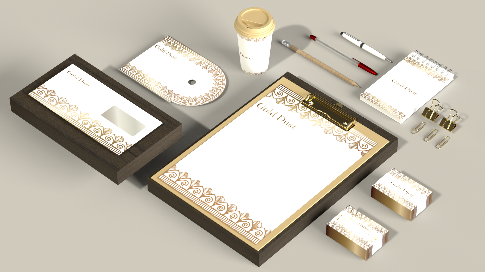 I will design professional corporate identity print template.
