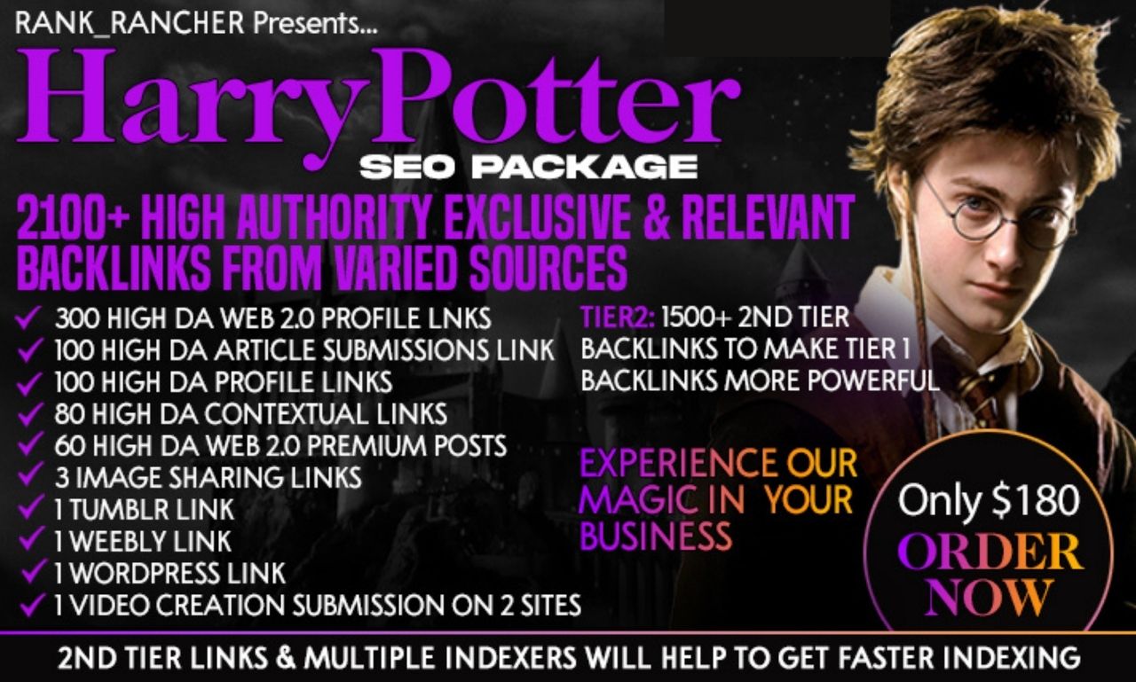 HIGH AUTHORITY BACKLINKS FROM DIVESIFIED SOURCES FOR TOP SERP RANK