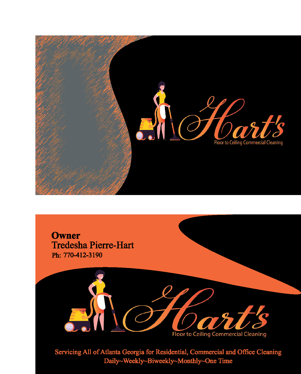 I will design the eye-catching and professional Business card, Invitation cards and events cards