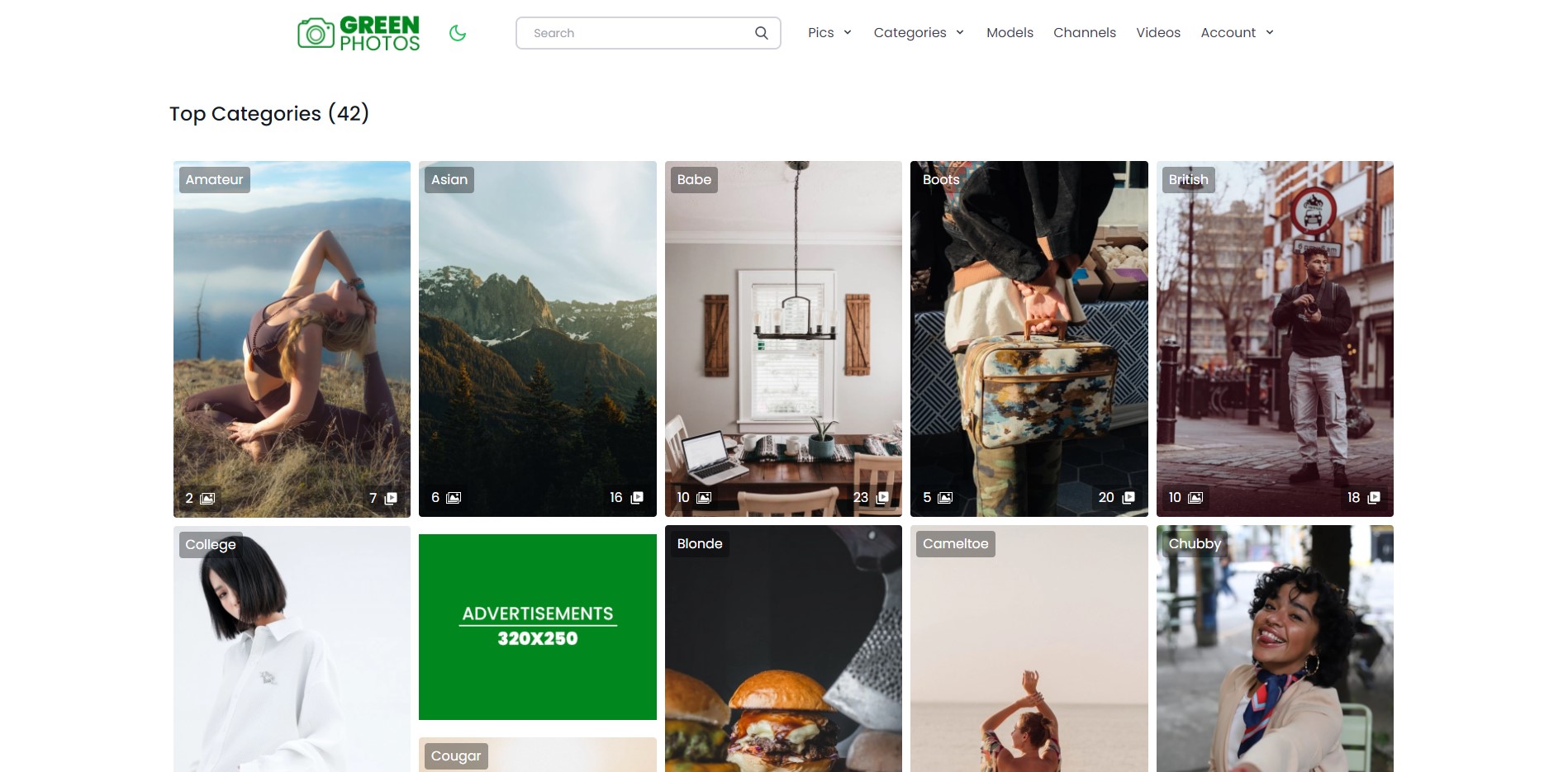 GreenPhotos - Models Photos Galleries